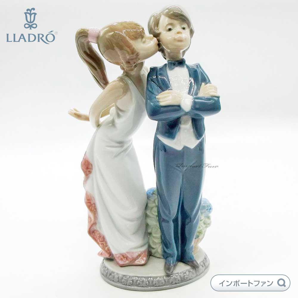 リヤドロ すてきよ カップル 恋人 少年 少女 置物 01005555 LLADRO ギフト プレゼント : lla05555 : インポートファン  - 通販 - Yahoo!ショッピング