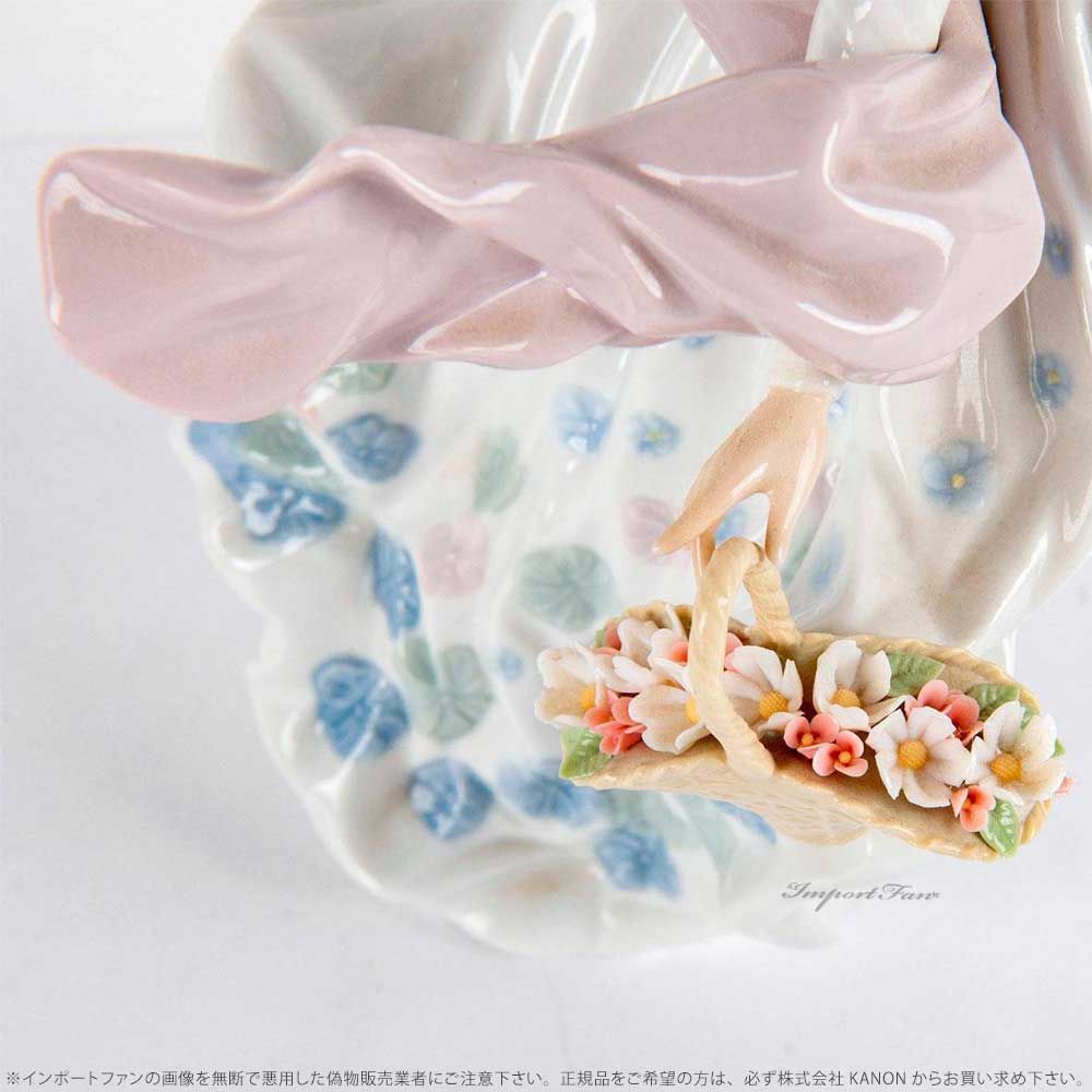 LLADRO（リヤドロ） 春の輝き 女性 花 置物 01005898 LLADRO ギフト