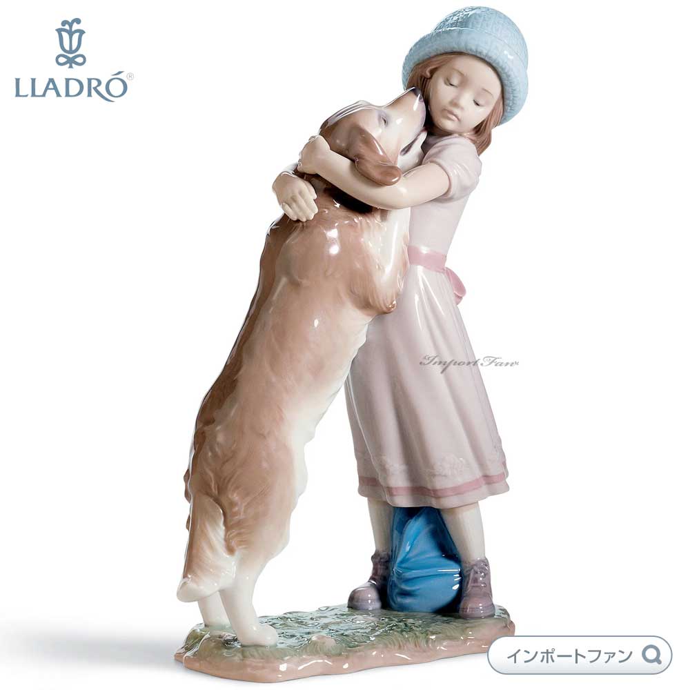 リアドロ   NAＯ  犬とお昼寝 楽天市場】リヤドロ おめかししようね 少女 犬 6862 LLADRO AN