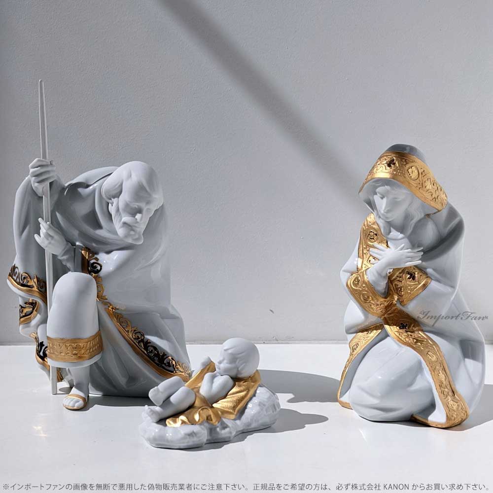 リヤドロ バルタザール リデコ ゴールド キリスト降誕 01007145 LLADRO