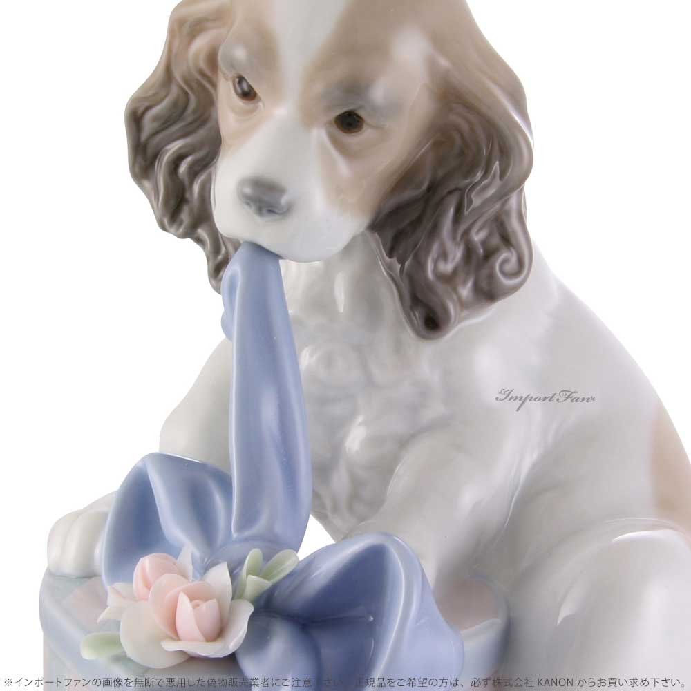 LLADRO（リヤドロ） 待ちきれなくて 犬 キャバリア・キング