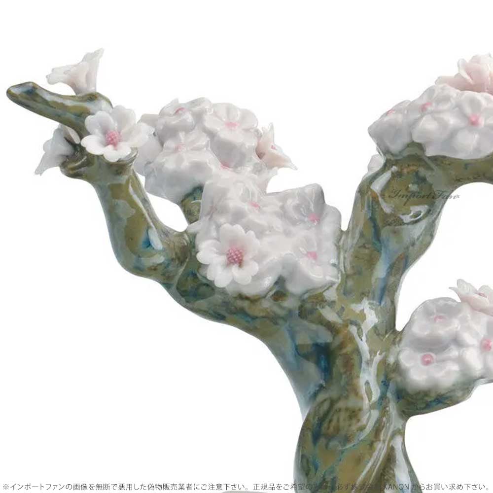 リヤドロ 桜・橘 2点セット 01008455 LLADRO 台座付 雛人形・ひな祭り