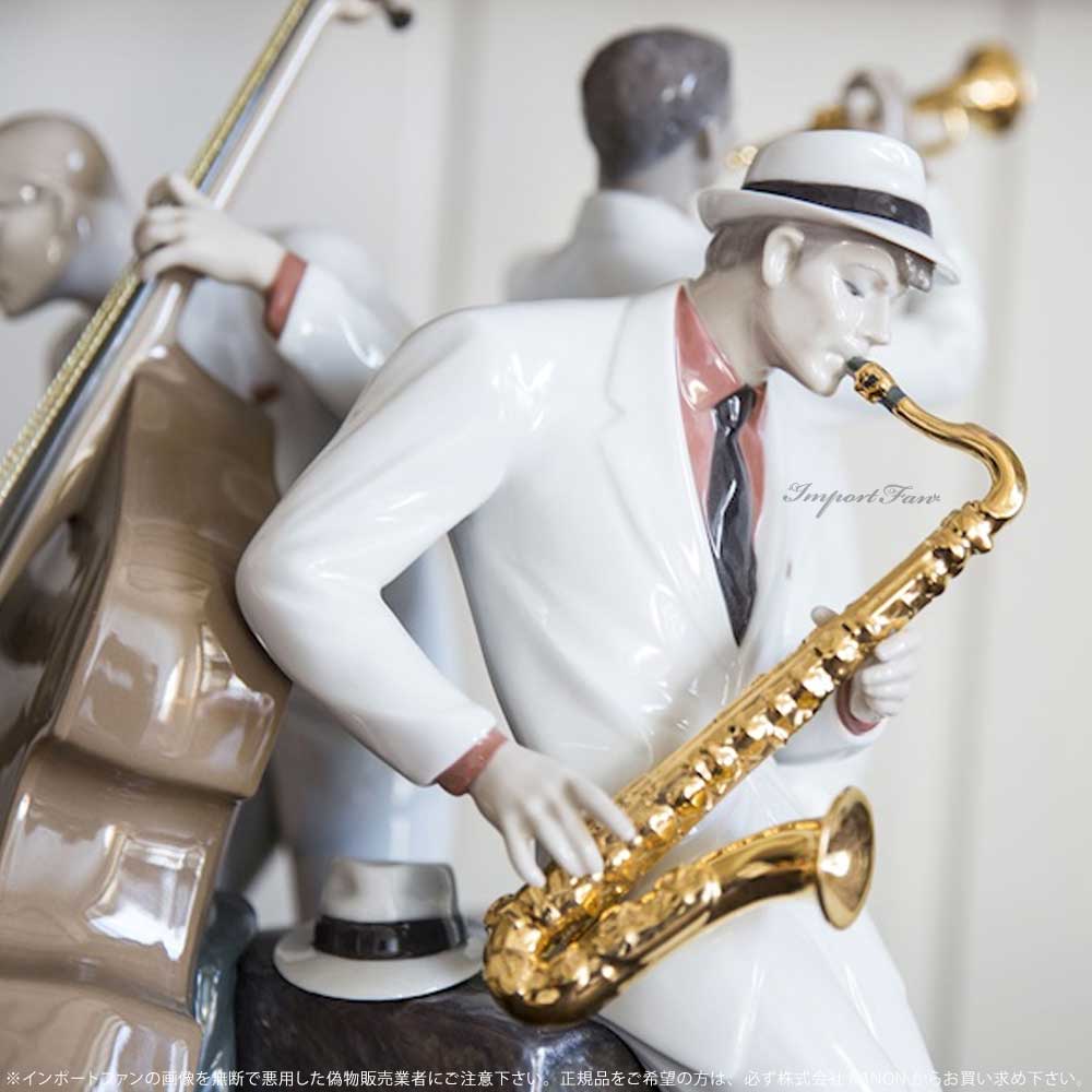 LLADRO リヤドロ レッツ・スウィング ジャズ サクソフォン LLADRO リヤドロ レッツ・スウィング ジャズ サクソフォン