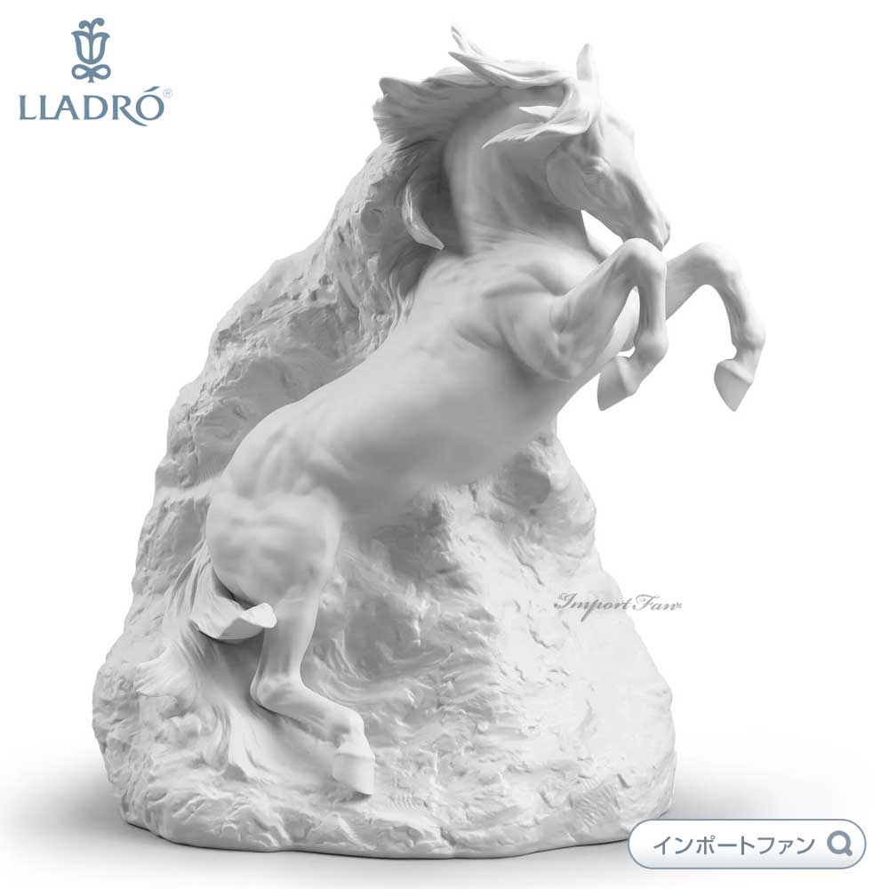 LLADRO リヤドロ 独立自尊 馬 午 ホース 置物 01008762