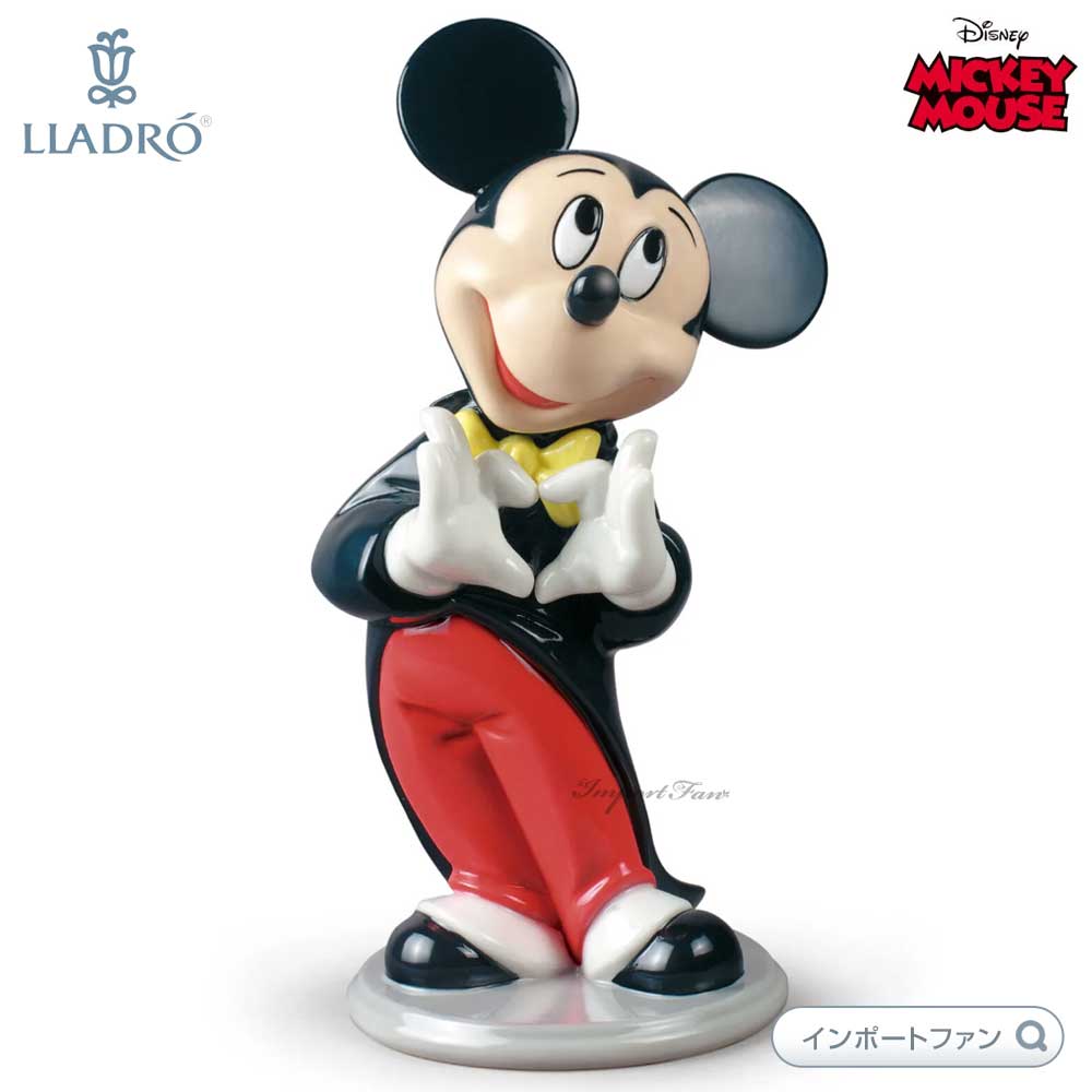 【新品】リヤドロ ミッキーマウス ディズニー LLADRO Disney LLADRO リヤドロ ミッキーマウス ディズニー スクリーンデビュー