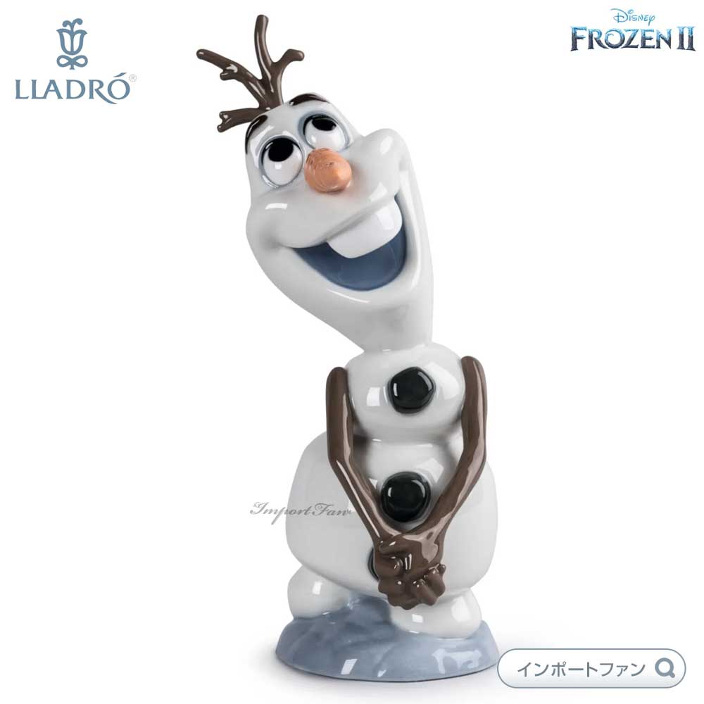 Disney リヤドロ オラフ アナと雪の女王2 ディズニー 置物