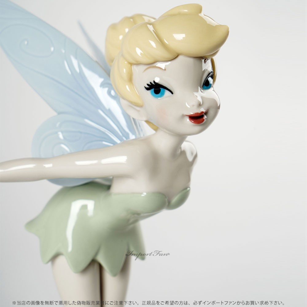 リヤドロ ティンカーベル ピーターパン ディズニー 置物