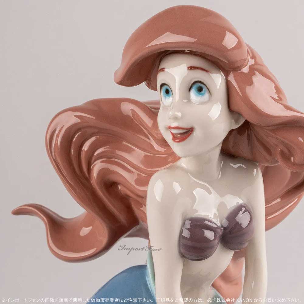 リトルマーメイド アリエル 置物 worldfigure_81367779