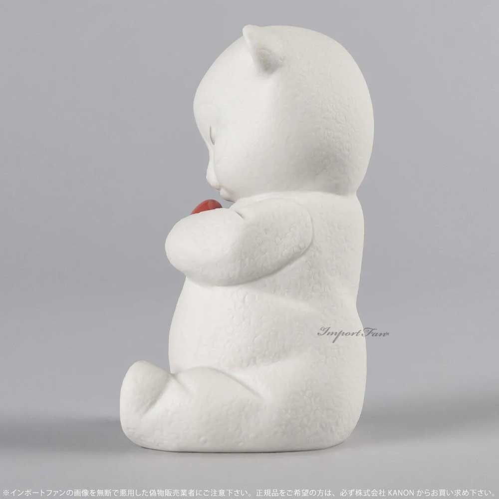 LLADRO リヤドロ ロビー 勇敢な愛 クマ 熊 ハート 置物 01009443