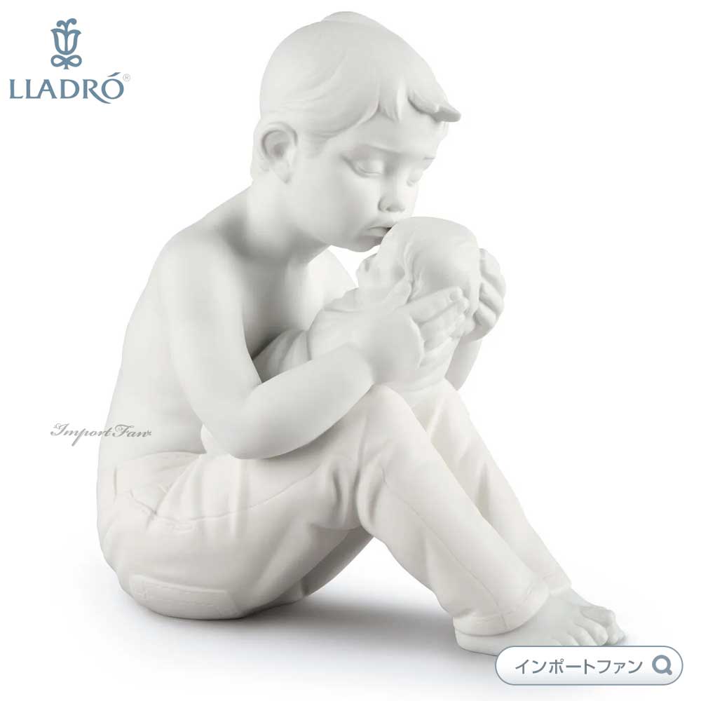 LLADRO リヤドロ 僕の家にようこそ 少年 赤ちゃん ベビー 男の子