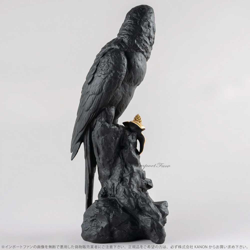 フクロウ (Bold Black) =Limited Edition= - Lladro-Japan