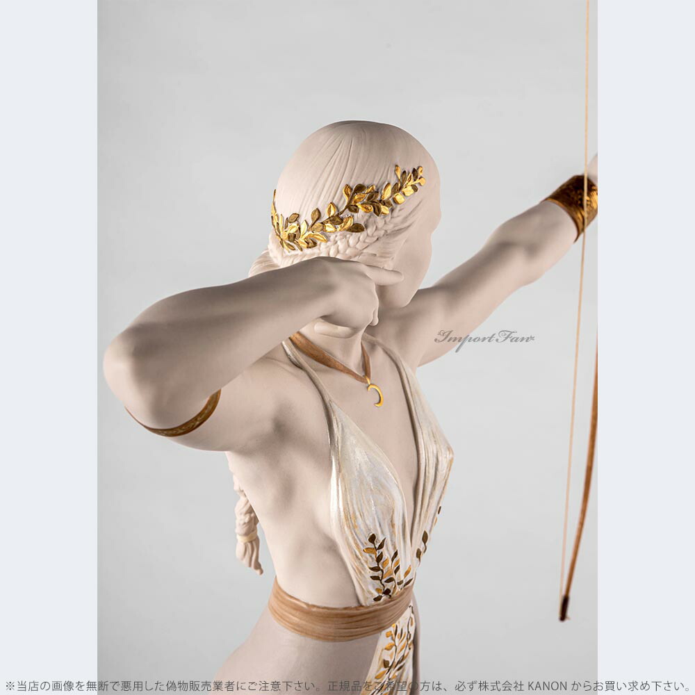LLADRO リヤドロ ディアナ 女神 女性 歴史 ファンタジー