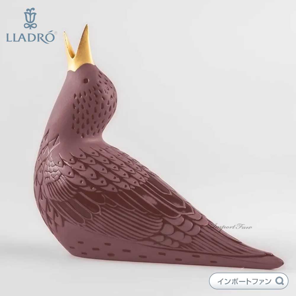 LLADRO リヤドロ 朝のさえずり フィギュリン 鳥 アンティーク A-441 リヤドロ LLADRO 朝のさえずり 白梅 鳥 フィギュリン