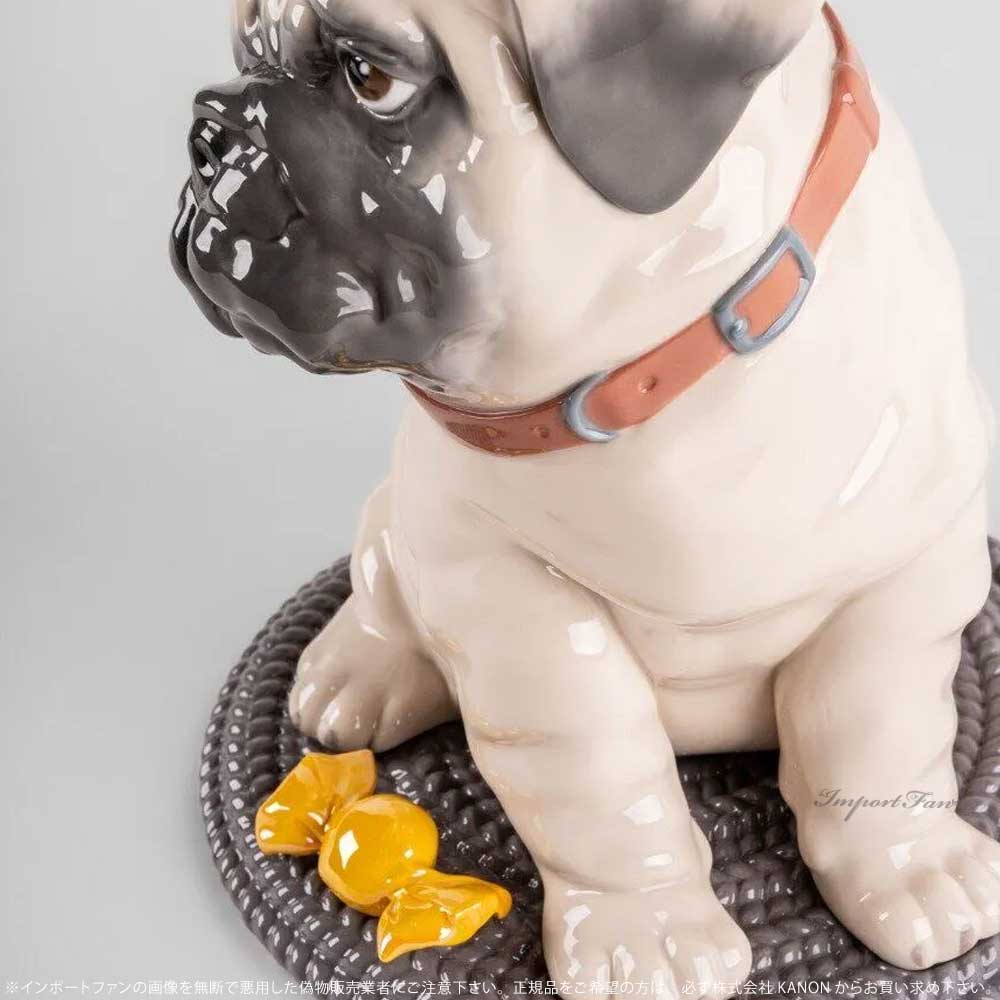 LLADRO リヤドロ パグとキャンディー 子犬 01009689 ギフト