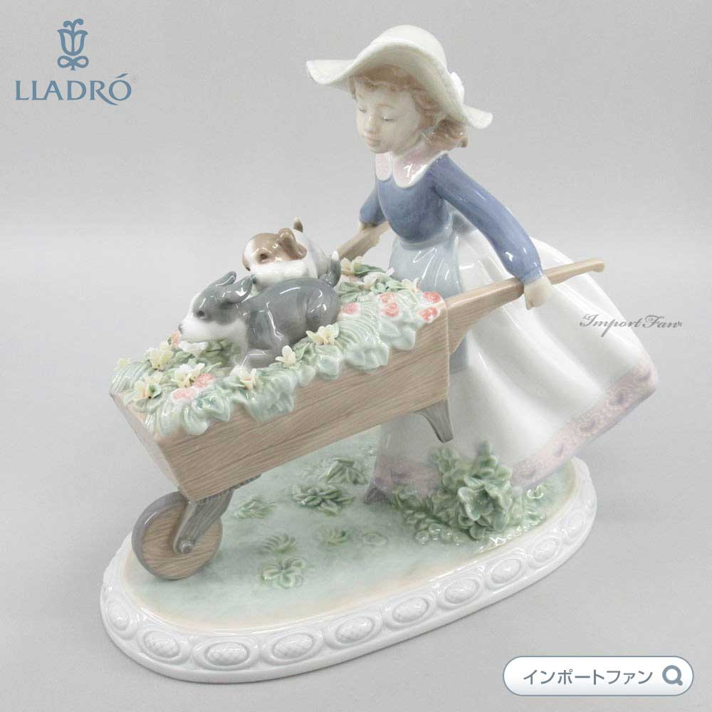 リヤドロ 乗せてあげる 少女 子犬 01005460 LLADRO ギフト プレゼント □ : lla5460 : インポートファン - 通販 -  Yahoo!ショッピング