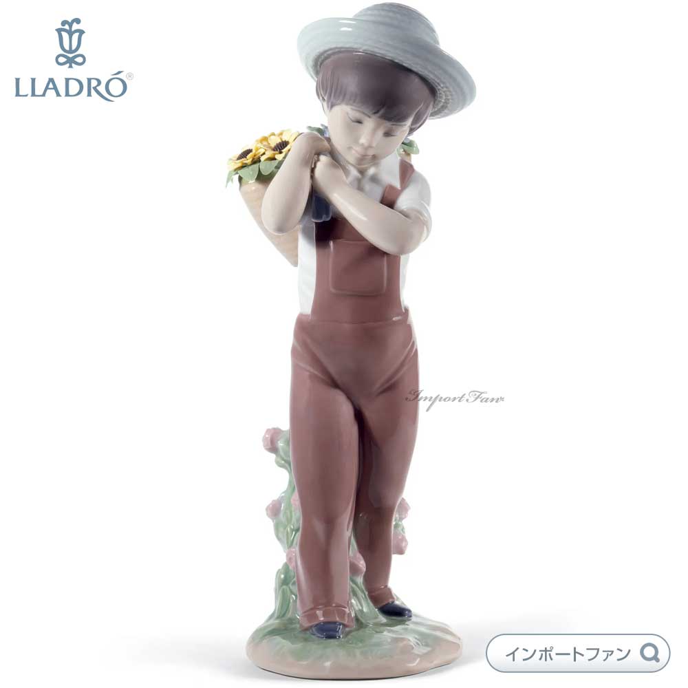 リヤドロ 花かごの少年 ひまわり 60周年スペシャルバージョン 置物 01008498 LLADRO ギフト プレゼント □ : lla8675 :  インポートファン - 通販 - Yahoo!ショッピング