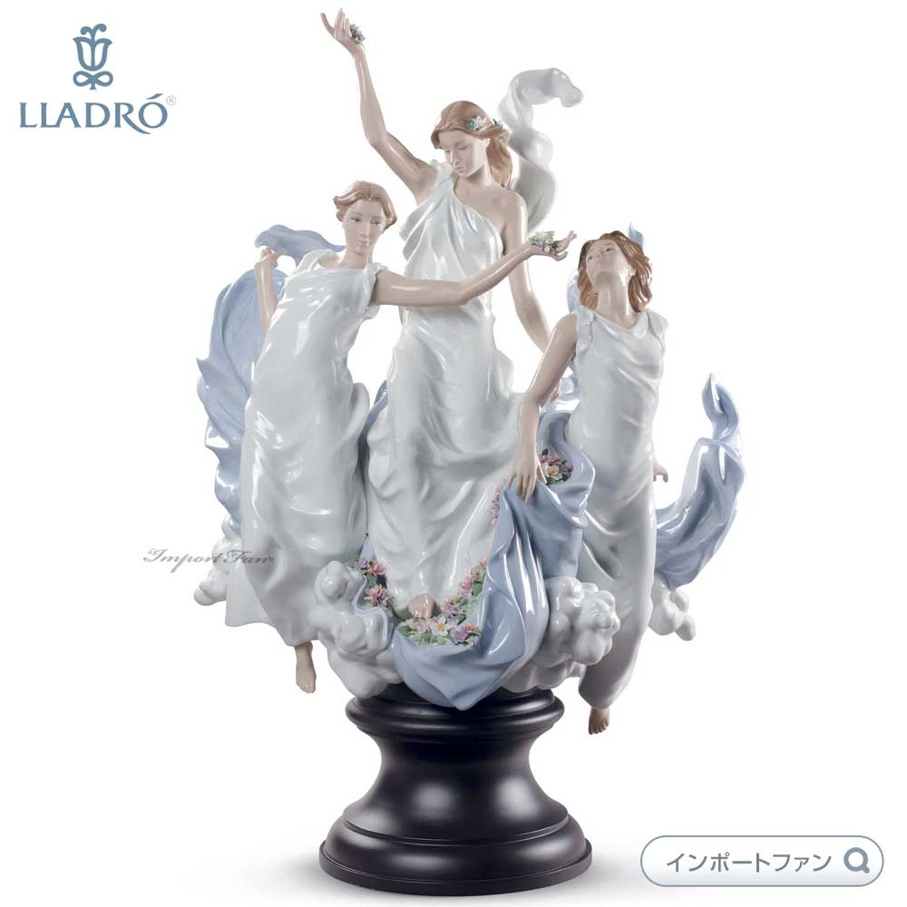 限定 極美品 リヤドロ 春の祭典 女性 世界限定 1000点 置物 LLADRO LLADRO（リヤドロ） 春の祭典 女性 世界限定制作数1000点 置物