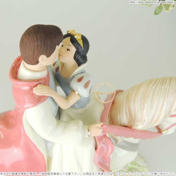 日本未発売☆白雪姫♡ドーピー☆オーナメント☆ライトアップ！ Disney レノックス 白雪姫の夢が叶った日 LENOX Snow White's