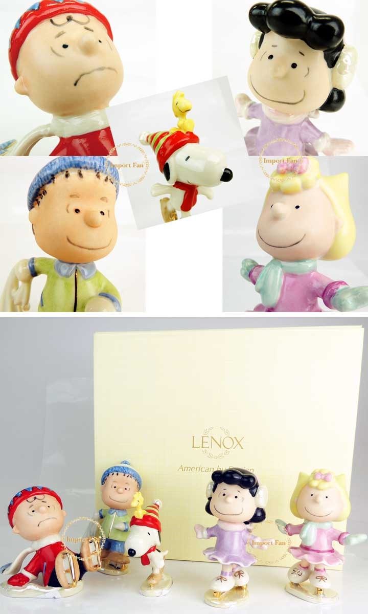 レノックス スヌーピー アイス スケート 5点セット 850697a LENOX