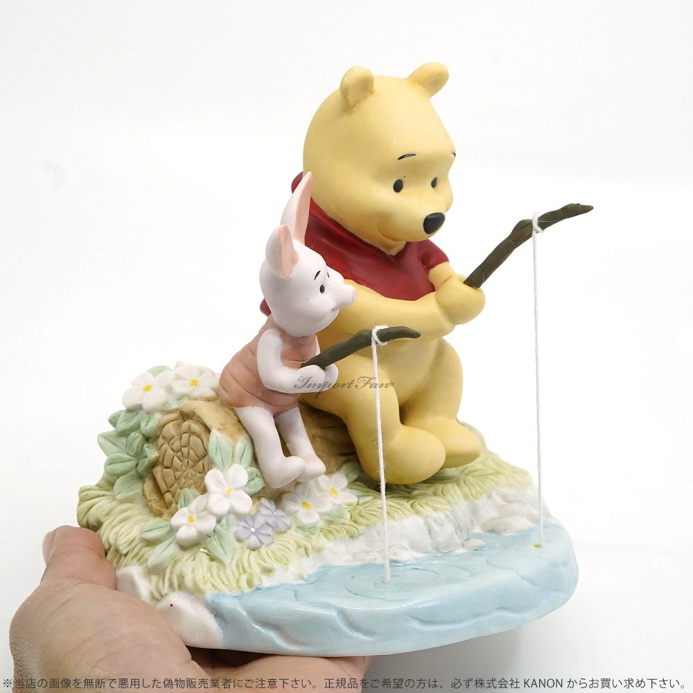Disney プレシャスモーメンツ ピグレット I Love Catching Up