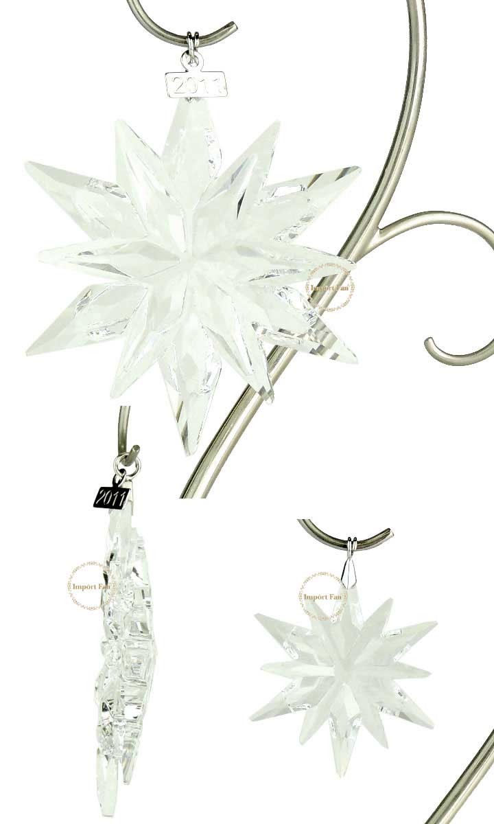 スワロフスキー Swarovski クリスタル 『クリスマスオーナメント,2011