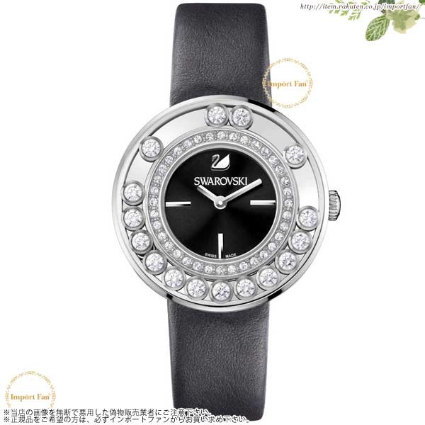 スワロフスキー ラブリー クリスタル Anthracite 腕時計 ブラックレザー 1160306 Swarovski Lovely Crystals  Anthracite Watch : sw1160306 : インポートファン - 通販 - Yahoo!ショッピング