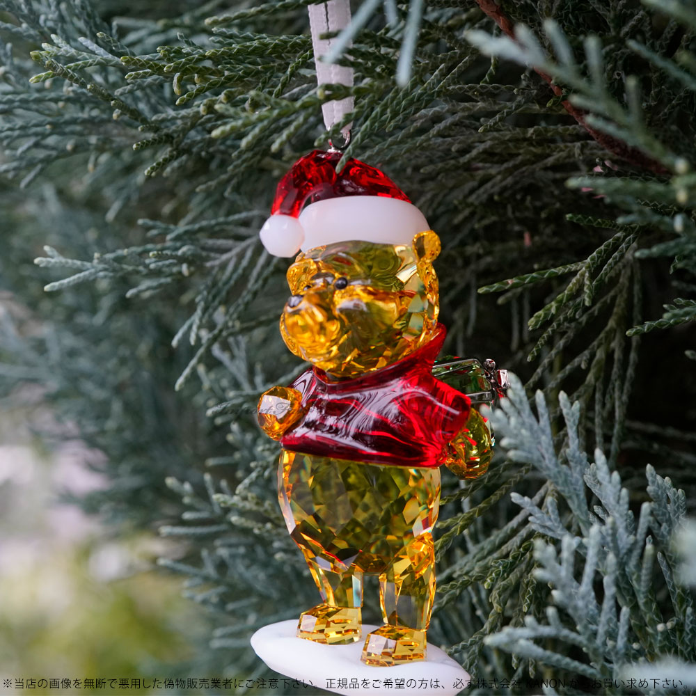 ★希少品★スワロフスキー　くまのプーさん クリスマスオーナメント　クリスマス sw5030561_3.jpg