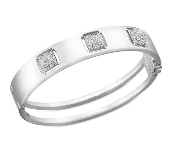 SWAROVSKI バングル SWAROVSKI スワロフスキー テクニック バングル S シルバー