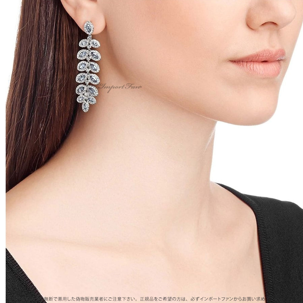 スワロフスキー バロン ピアス ロング 5074350 Swarovski Crystal Baron Pierced Earrings ギフト  プレゼント □