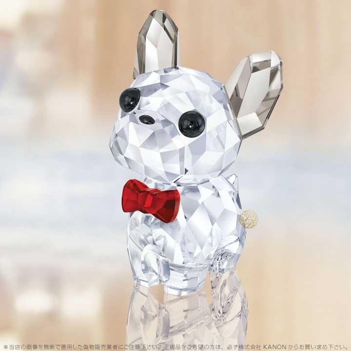 SWAROVSKI スワロフスキー 子犬 ブルーノ フレンチブルドッグ