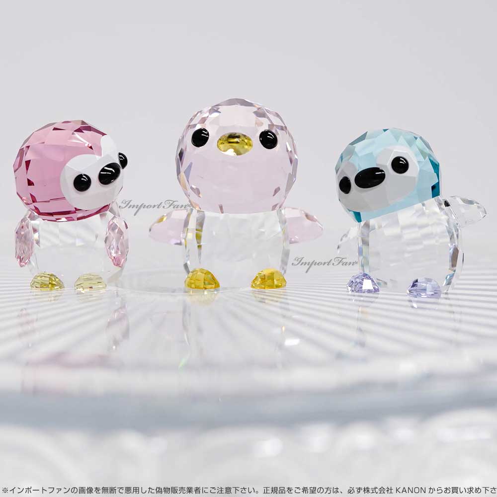 SWAROVSKI（スワロフスキー） ペンギン お兄ちゃん 息子 親子 兄妹 SCS