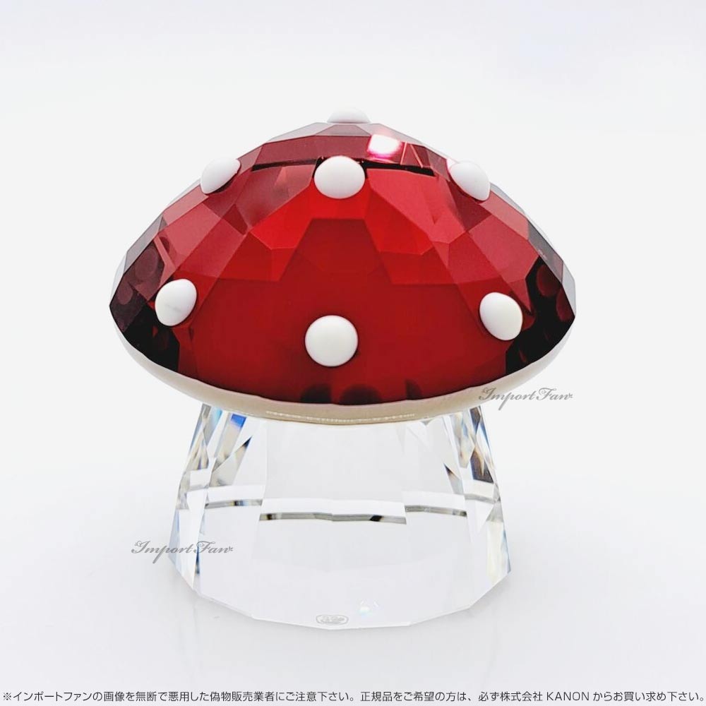 SWAROVSKI（スワロフスキー） ホリデー チアーズ レッド キノコ