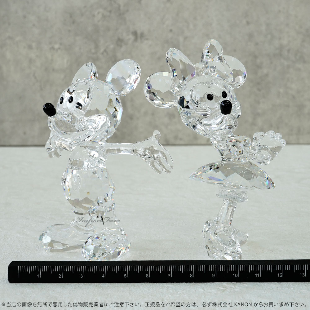 SWAROVSKI スワロフスキー ディズニー ミニーマウス クリア