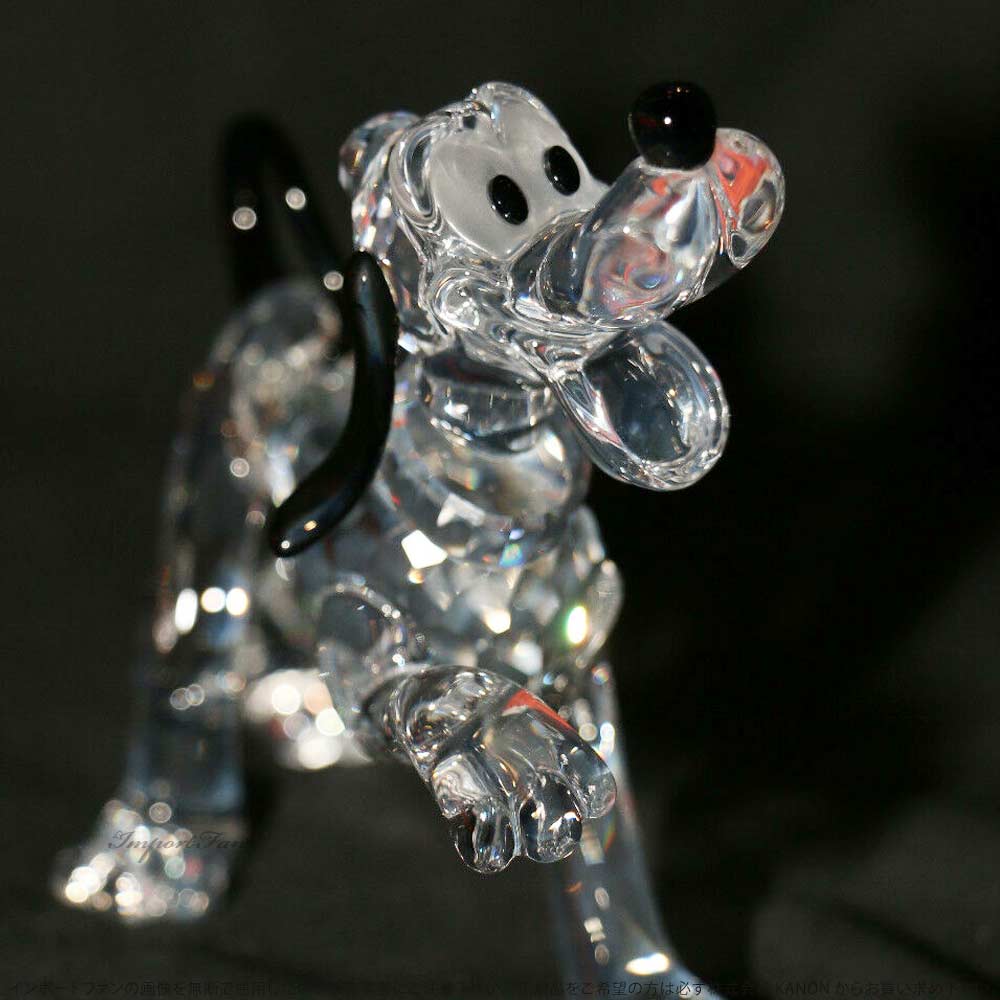 SWAROVSKI - スワロフスキー SWAROVSKI ディズニー Disney プルート オブジェ 置物 692344 クリア【中古】 SWAROVSKI スワロフスキー ディズニー プルート クリア