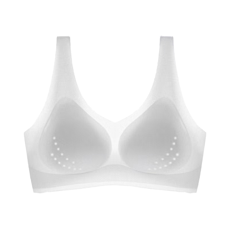 【新世代・涼感】 極薄仕様 ブラジャー ナイトブラ 新メッシュ素材 涼感 ノンワイヤー シームレス M/L/XL/XXL 脇肉 補正ブラ ブラトップ スポーツ A/B/C/D |  | 05