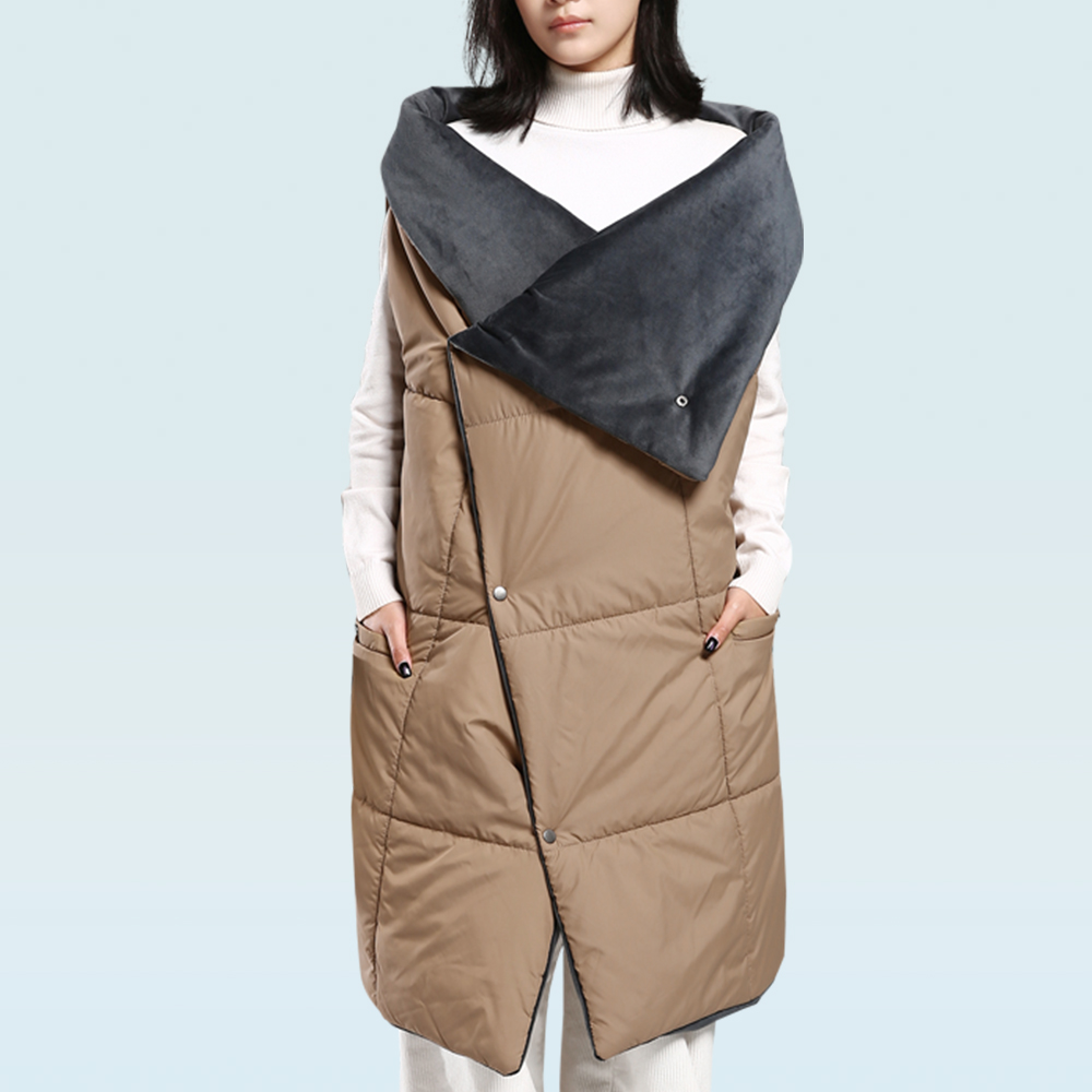 【クーポンで1500円OFF】 電気 毛布 掛け敷き USB フード付き 着る電気毛布 ふわとろ モバイルバッテリー付き  ひざ掛け 大きめサイズ 肩掛け ブランケット |  | 04