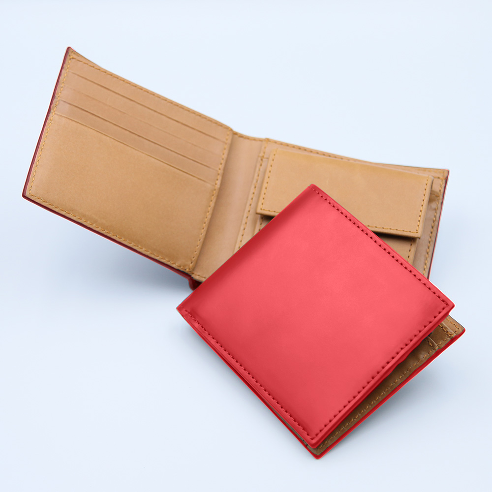 最大P10倍】 二つ折り財布 メンズ 財布 本革 レザー 箱付き 11ヶ所