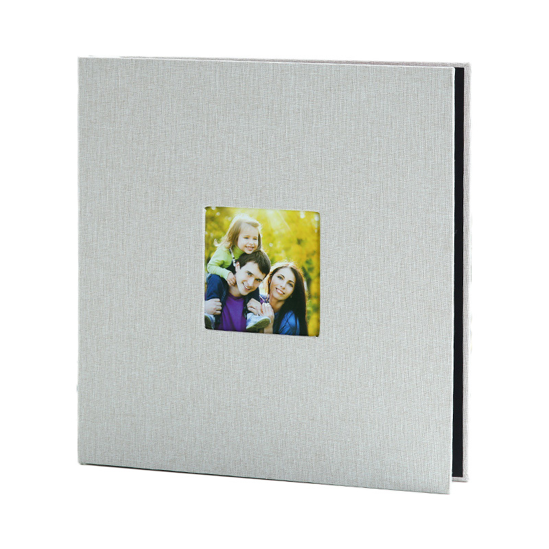 【3冊以上で1冊おまけ】 スクラップブック アルバム 大容量 L判 360枚 貼るタイプ 40ページ 粘着式 布表紙 写真整理 フリー台紙 DIY フォトアルバム |  | 01