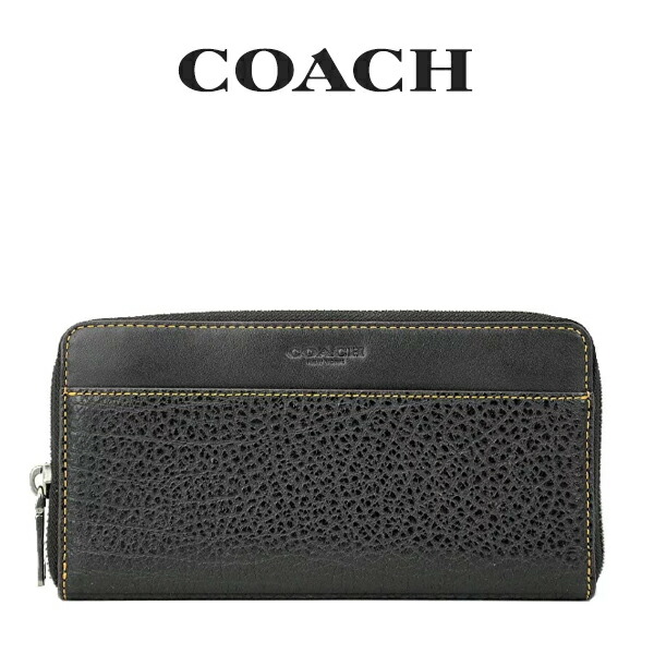 コーチ COACH アウトレット メンズ 財布 長財布 F12130 BLK