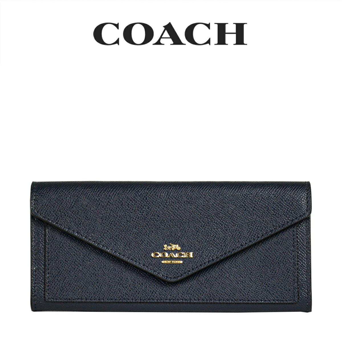 コーチ COACH アウトレット レディース 財布 かぶせ長財布 長財布 3033