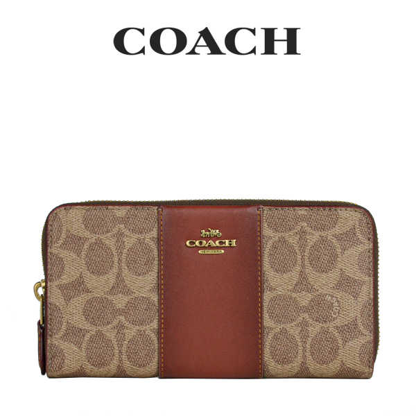 ☆ コーチ COACH アウトレット レディース 財布 ラウンドジップ長財布 