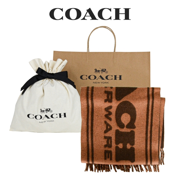 コーチ巾着＆紙袋付き・ラッピング済み】 ギフトセット コーチ COACH