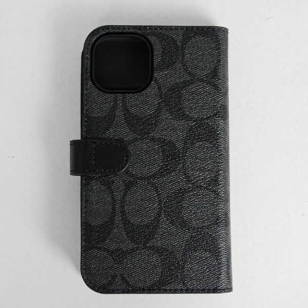 コーチ COACH アウトレット メンズ レディース 小物 スマホケース・リング iPhone14 CG516 GPH(グラファイト) シグネチャー  :516gph:インポートブランドロータス - 通販 - Yahoo!ショッピング