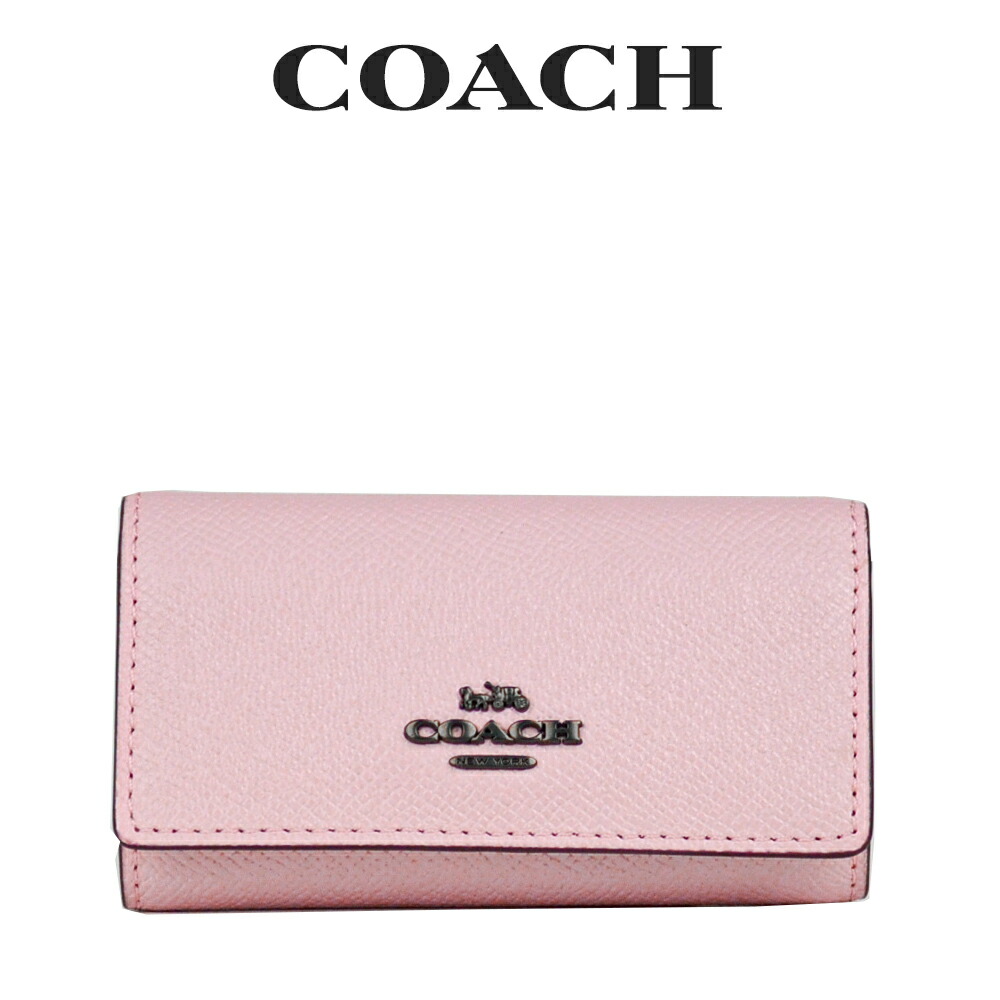 定休日以外毎日出荷中] COACH キーケース ピンク agapeeurope.org