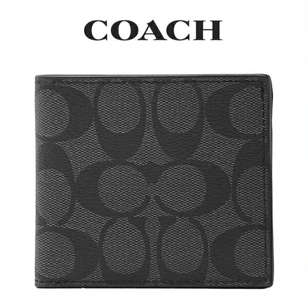 コーチ COACH アウトレット メンズ 財布 二つ折り財布 75006 CQ 