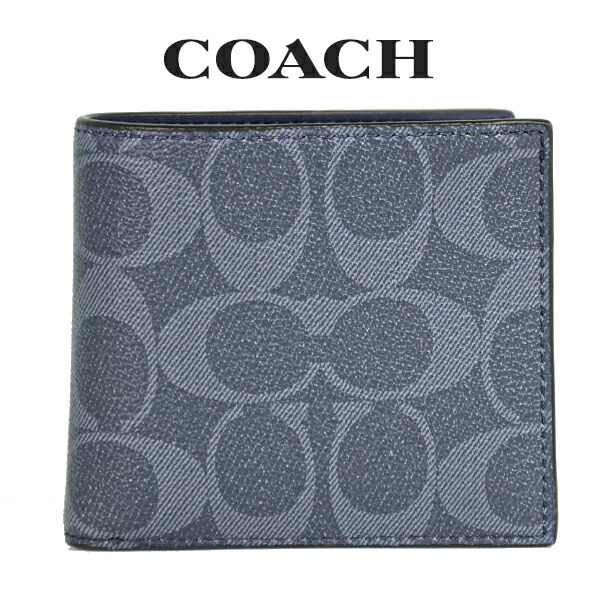 コーチ COACH アウトレット メンズ 財布 二つ折り財布 75006