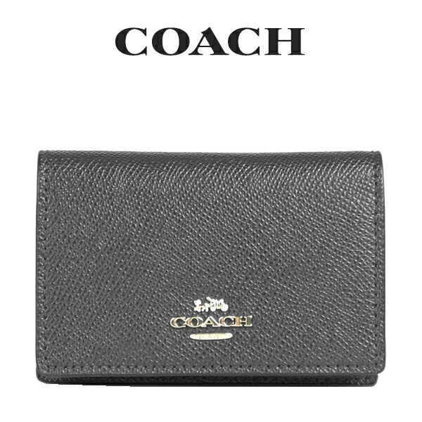コーチ COACH アウトレット レディース 小物 カードケース 名刺入れ 87731 IMBLK(ブラック)【FKS】  :87731imblk:インポートブランドロータス 通販 