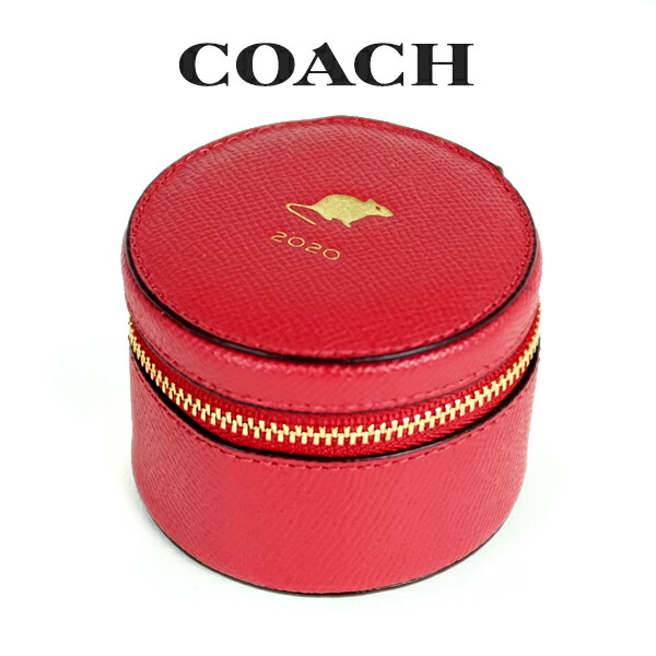 ☆ コーチ COACH アウトレット レディース 小物 ポーチ・リストレット ジュエリーボックス 89711 IMDN8(トゥルーレッド)【在庫処分】  :89711imdn8:インポートブランドロータス 通販 