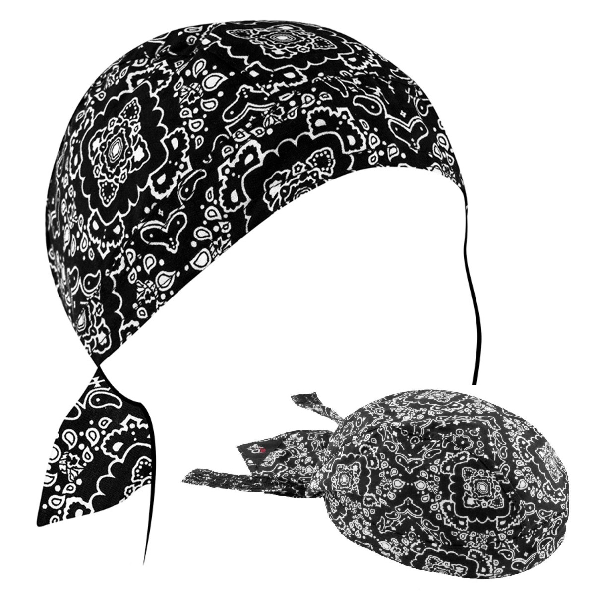 ZAN headgear] バンダナキャップ コットン100% ドゥーラグ