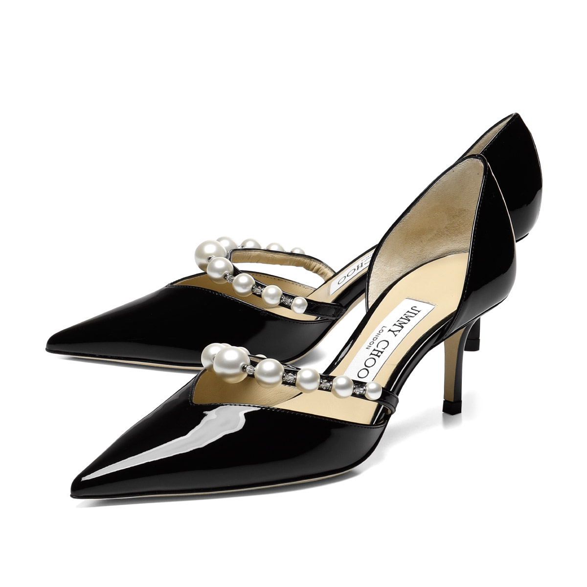 JIMMY CHOO ポインテッドトゥ パンプス AURELIE 65 XKM JIMMY CHOO ジミー チュウ ポインテッドトゥ パンプス AURELIE
